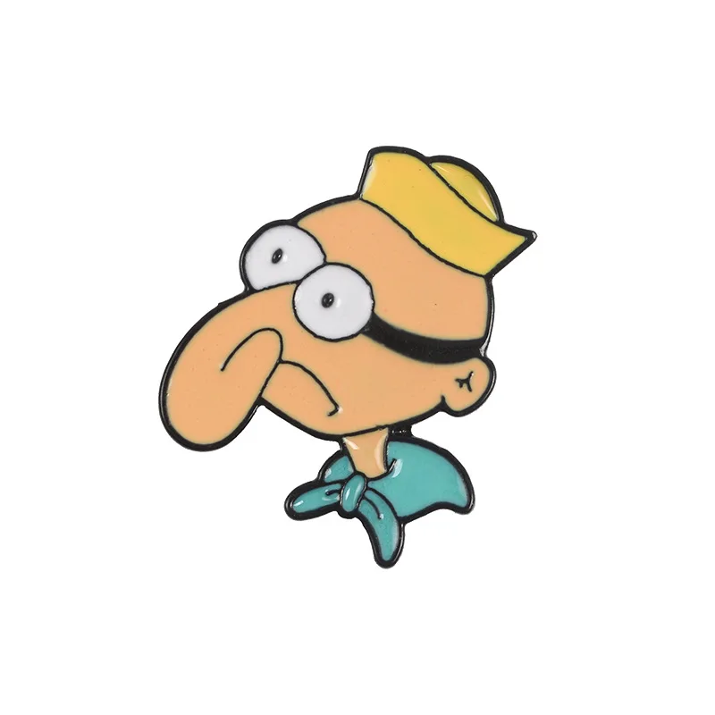 2019 искусственная анимация ананас хижина Φ звезды Barnacle Boy эмалированные булавки
