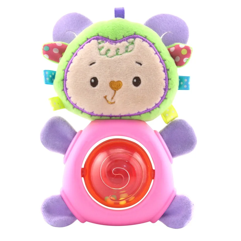 Мягкая кровать ББ звук Рождество Санта Клаус ручной колокольчики детские мягкие