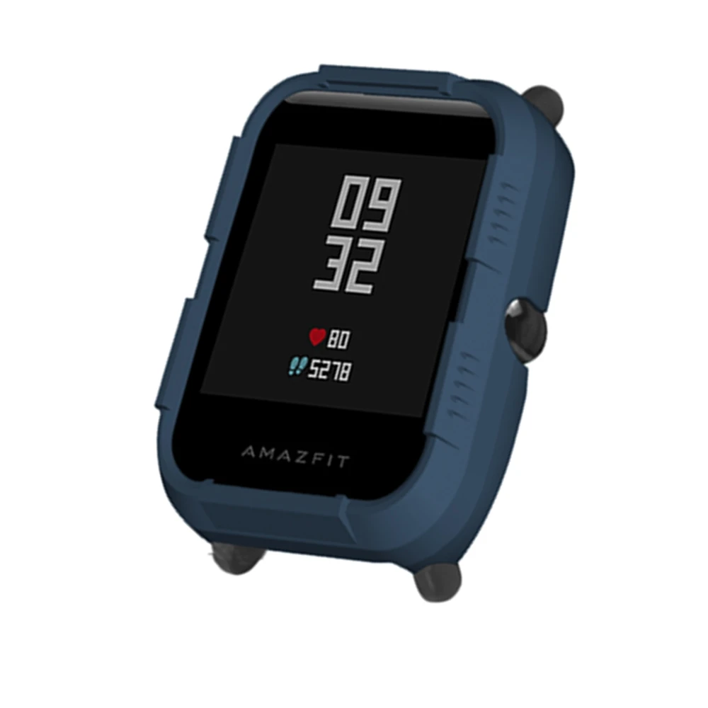 Смарт аксессуары Amazfit Bip ремешок PC чехол оболочка силиконовая рамка Защитная Для