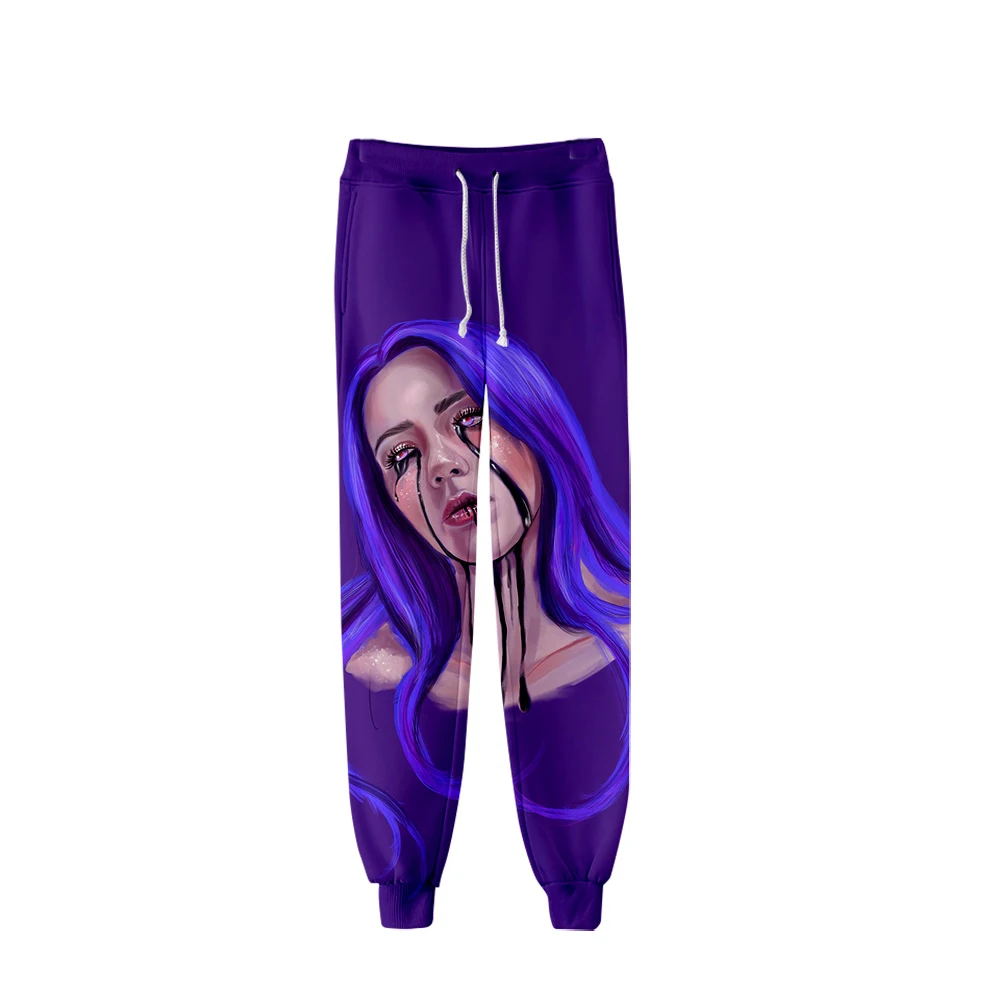Frdun Tommee 3D Billie Eilish брюки с принтом повседневные весенние повседневные штаны для бега женские и мужские брюки тонкие крутые горячая Распродажа брюки 4XL