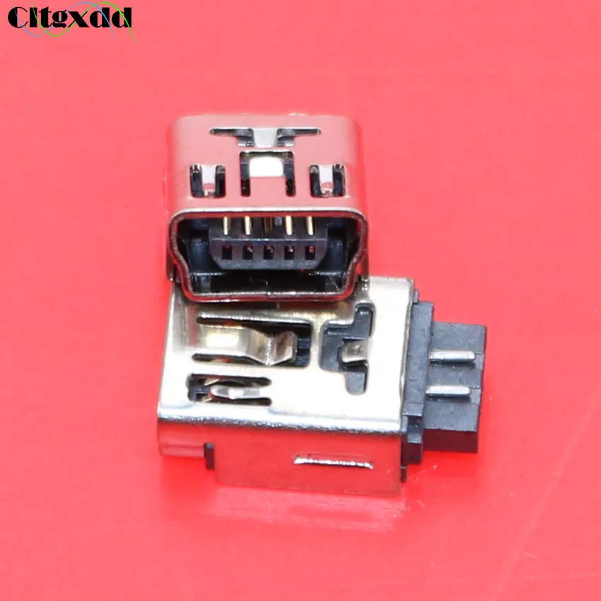 Cltgxdd 1 ~ 100 шт 5pin мини usb разъем V3 провода для MP3 MP4 GPS и т. Д. 180 Степень погружения |