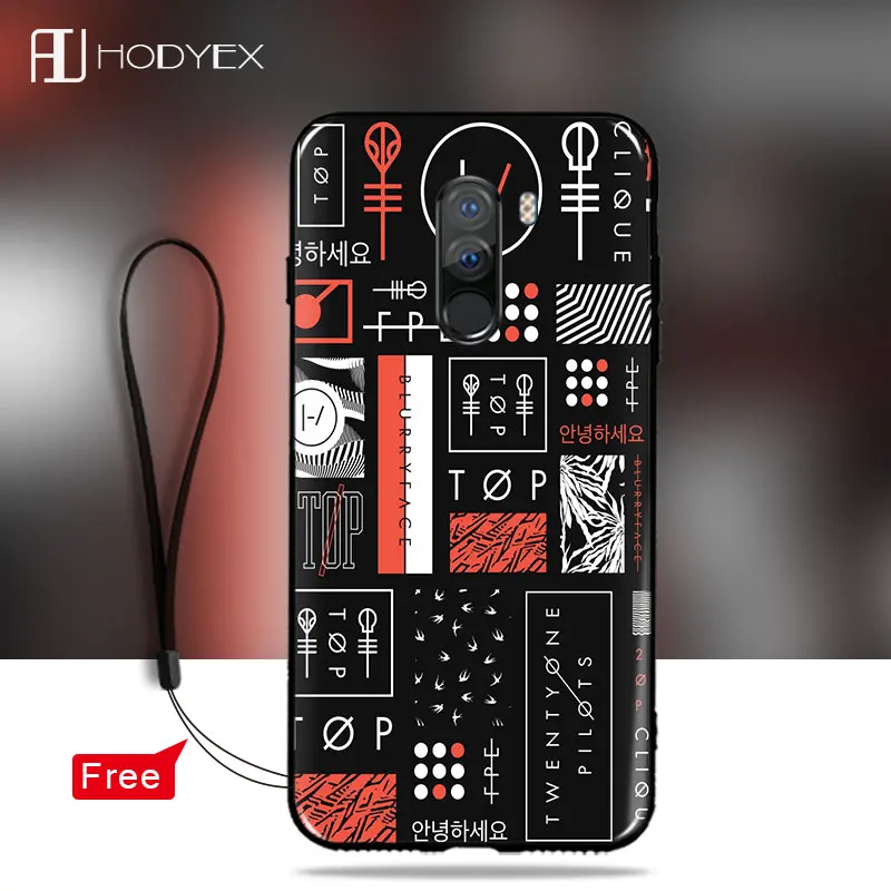 Чехол для Xiaomi Pocophone F1 полное покрытие чехол Mi A2 Lite мягкий TPU модный крутой A1 |