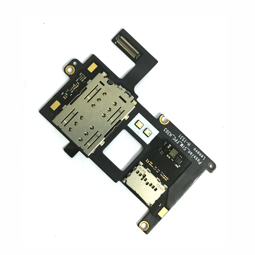 Оригинальный Новый мобильный телефон для Sim-карты Lenovo vibe P1 P1C58 P1C72 слот + TF-карты PCB