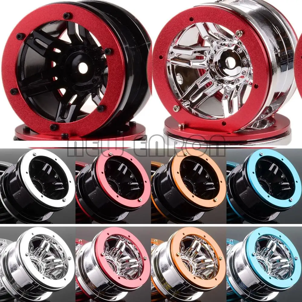 Колесные диски ENRON 4 шт. 2 дюйма 1:10 для D90 CC01 HSP Axial SCX10 II YETI Traxxas TRX4|Детали и
