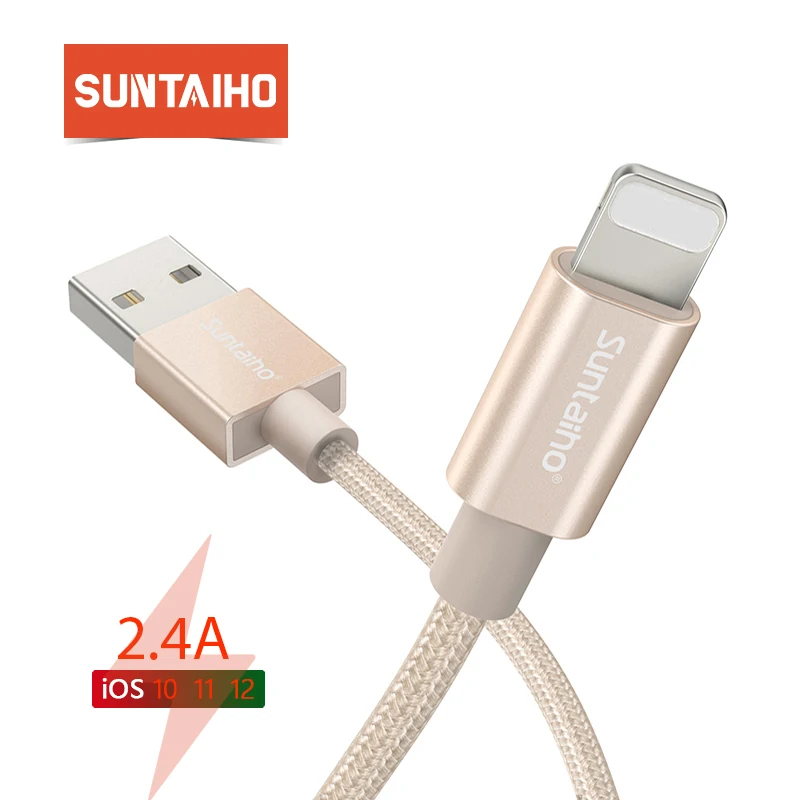 Suntaiho usb кабель зарядка для айфона быстрой зарядки быстрая iPhone XS MAX передачи данных