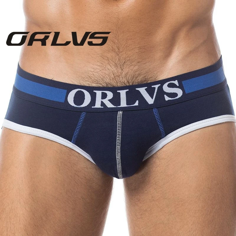 Новинка 2019 бренд ORLVS мужское нижнее белье с веселыми рисунками трусы Мужское