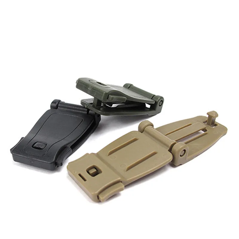 2Pcs/set EDC Outdoor Campingarmy fan backpack accessories ribbon connection buckle clip fixed hang tools | Спорт и развлечения