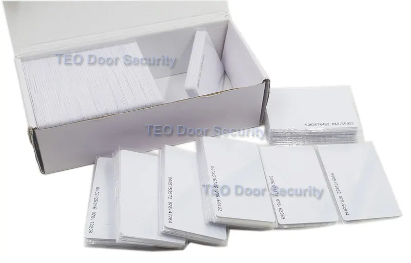 

EM4100 EM4102 RFID 125KHz Proximity Waterproof Door Control Entry Access Employees ID Cards EM card Smart Card