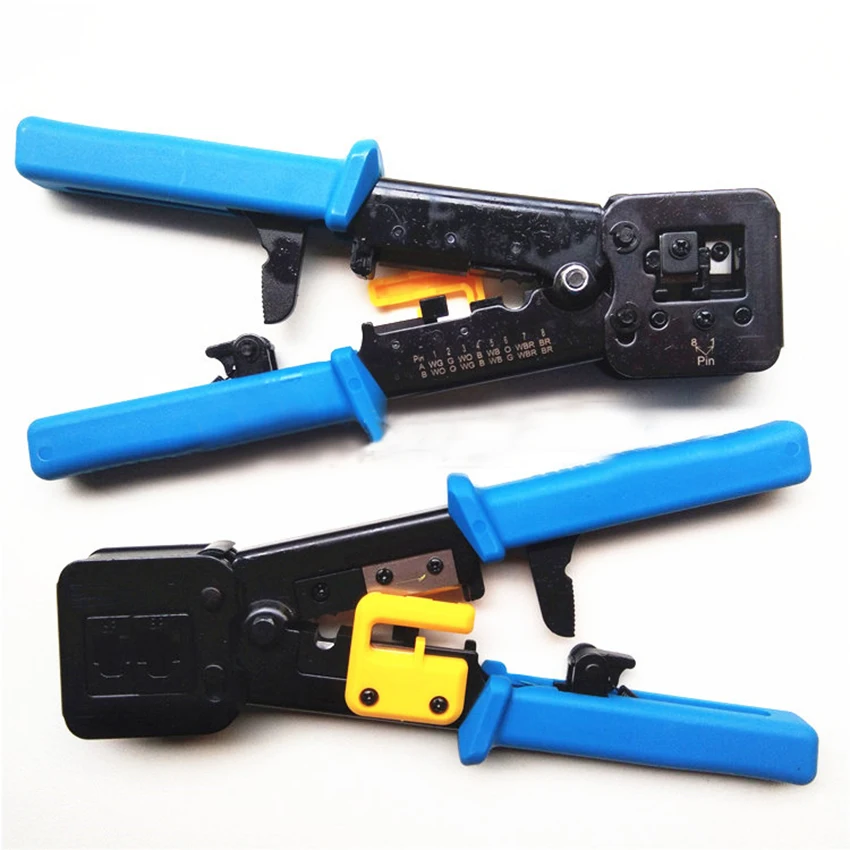 Ручной обжимной инструмент EZ rj45 плоскогубцы rj12 cat5e cat6 8p8c многофункциональный