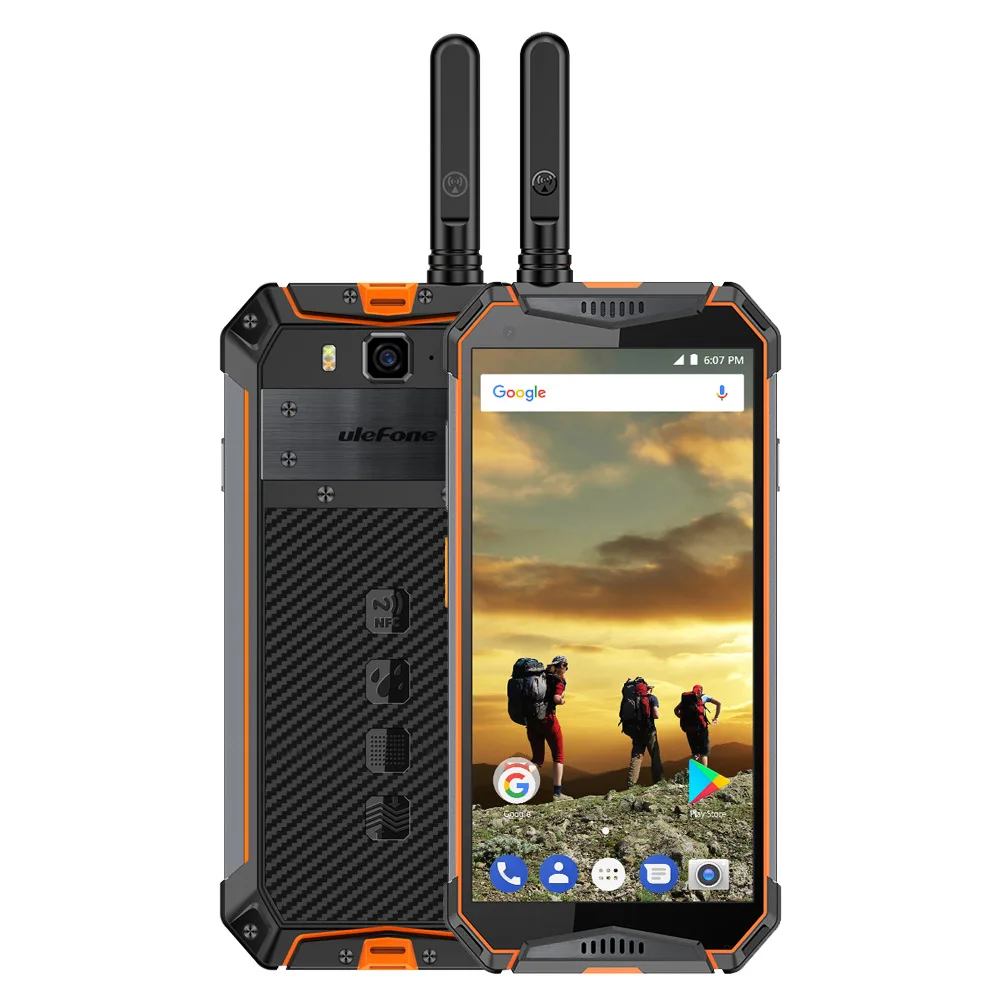 Ulefone power 3 T IP68 Водонепроницаемый MT6763T мобильный телефон Android 8 1 5 7 &quotNFC Octa Core 4 Гб 64