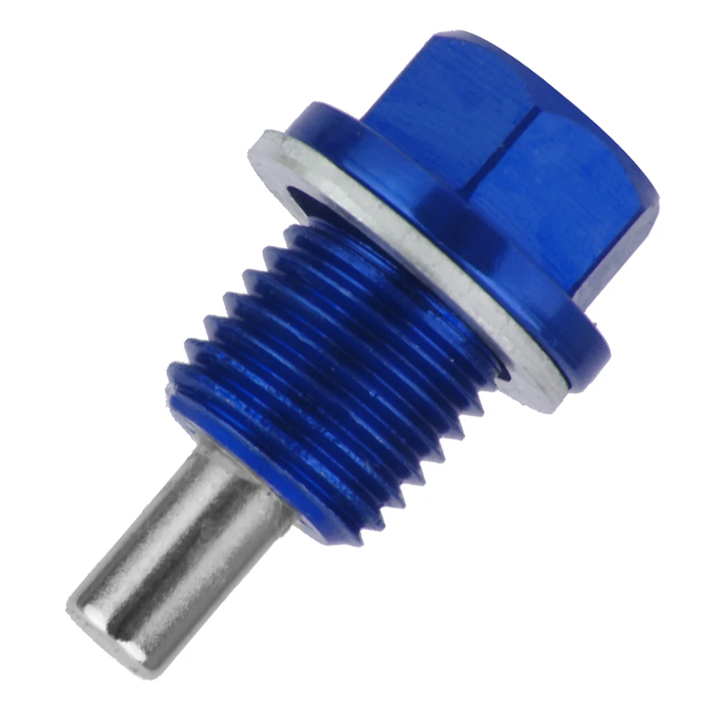 Магнитная дренажная масляная пробка M14X1.5mm для Acura AUDI Dodge Ford Mazda Toyota Blue невероятно