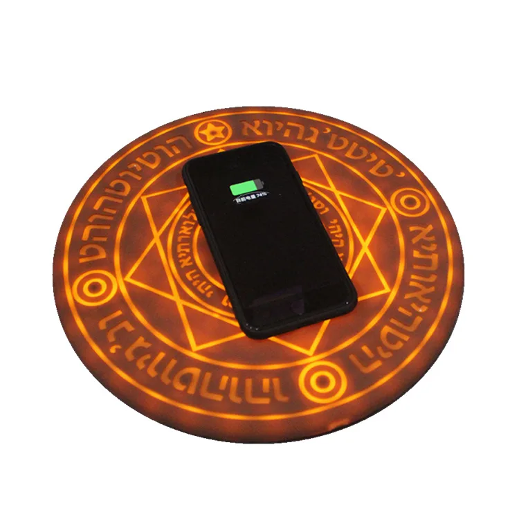 Универсальное беспроводное зарядное устройство Magic Circle Qi для быстрой зарядки iPhone