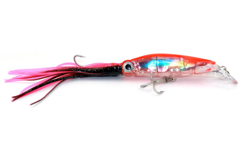 6 цветов рыболовные приманки isca Crankbait Swimbait 14 см 42 г поддельная Рыба приманки с крючками рыболовные снасти инструмент кальмар - Цвет: 2