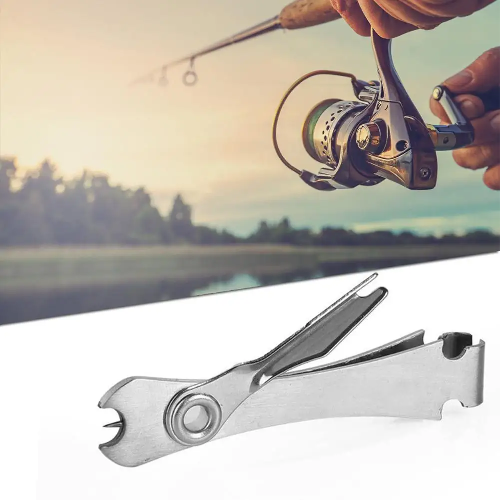 

Quick Knot Tying Tool Fishing Clippers Nipper Fly Line Cutter Tie Professional Nail Knot Tying Tool Easy-to-use Fishing