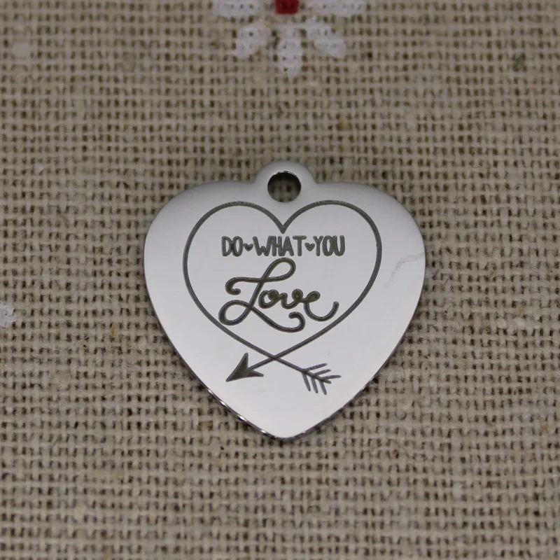 Подвеска с подвеской в виде благодарности Ladyfun настраиваемое на заказ сделай то