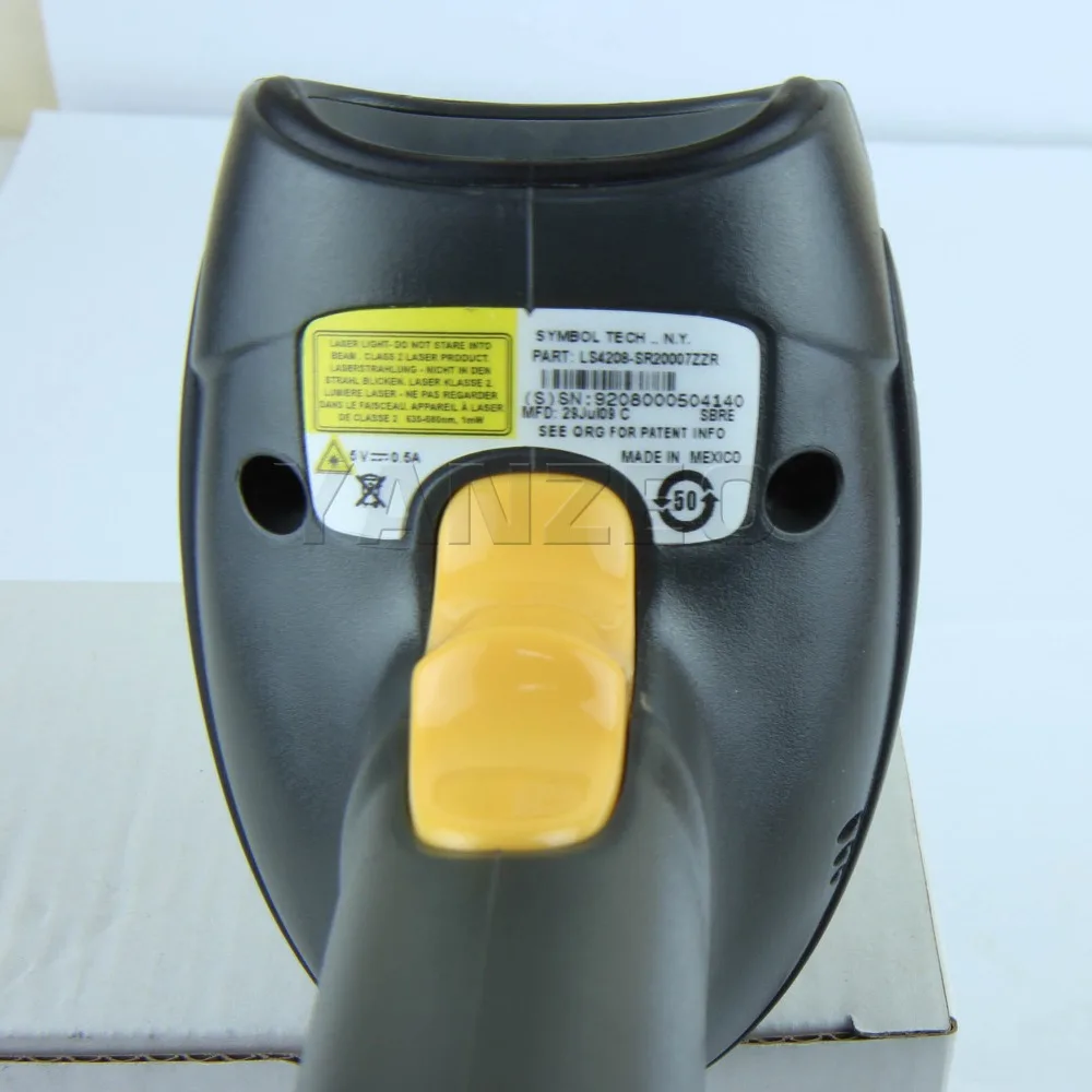 LS4208 SR20007ZZR для Zebra Motorola символ проводной USB лазерный 1D сканер штрих кода с