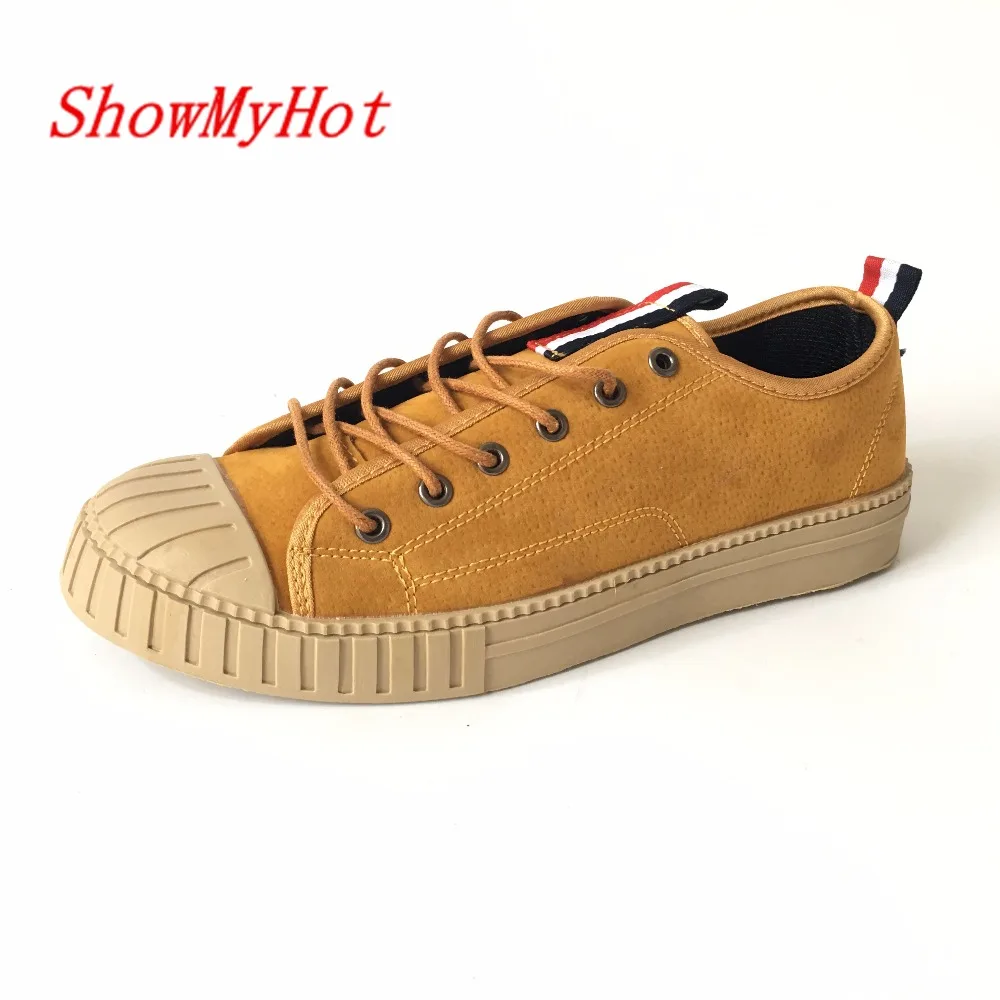 ShowMyHot Мужская дышащая обувь мужская удобная со шнуровкой из лакированной кожи |