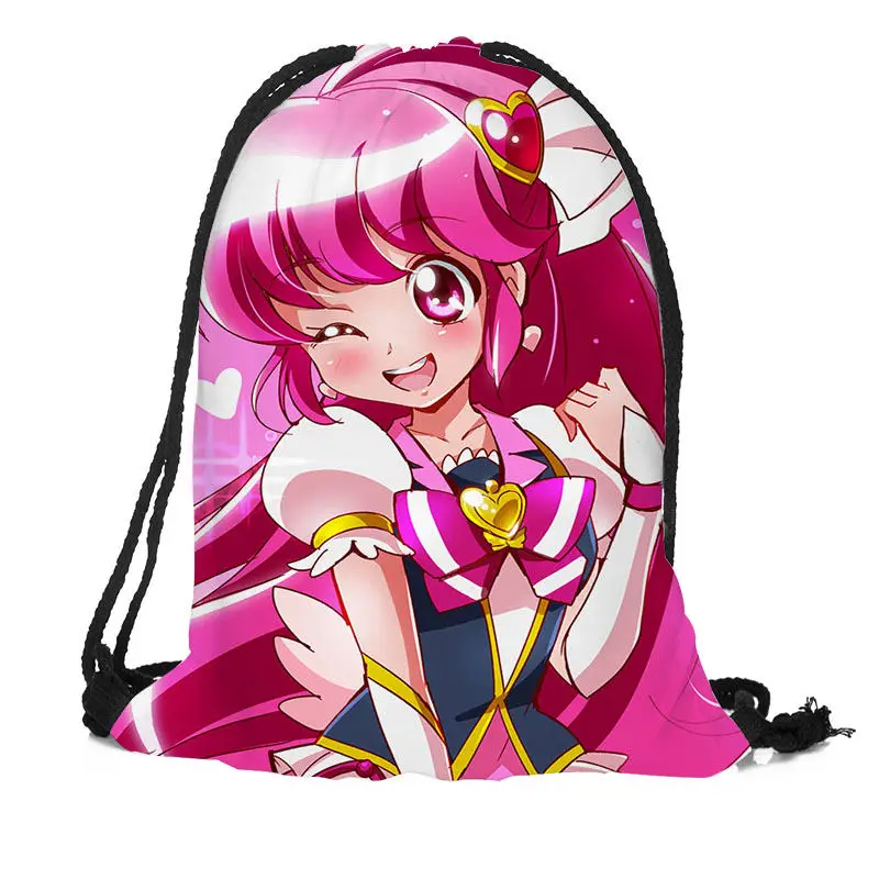Изготовленный На Заказ улыбка Precure рюкзак сумка-мешок для путешествий пляжные