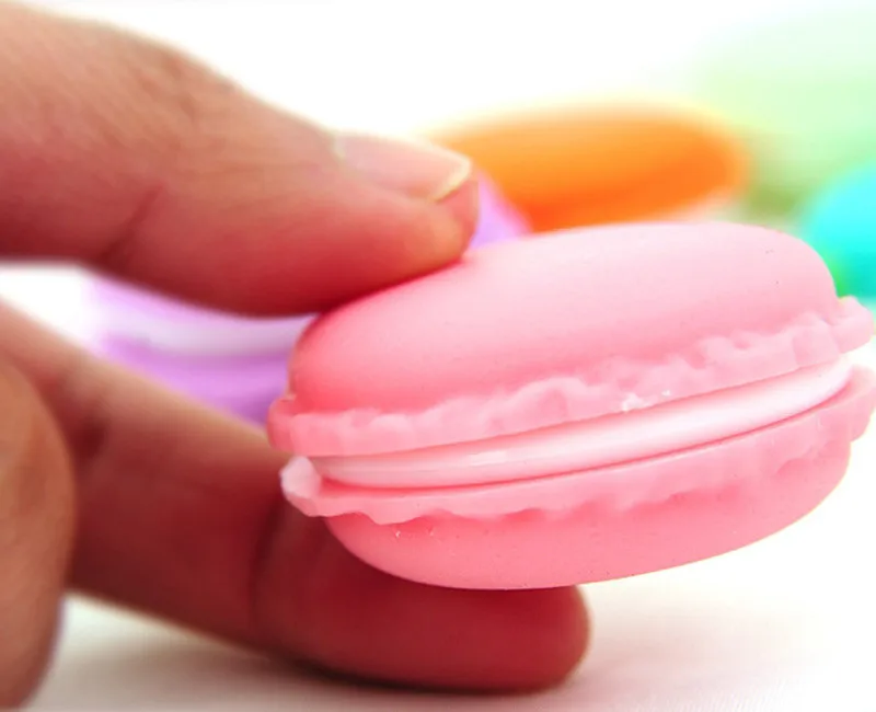 Portable Candy Color Mini Cute Macarons Jewelry Ring Necklace Carrying Case Organizer Storage Box | Дом и сад