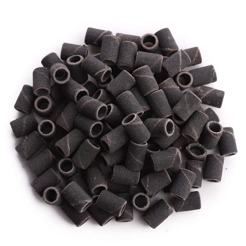 Makartt #240 тонкая шлифовальная лента Dremel для ногтей Песочная 100 шт. акриловых Маникюр