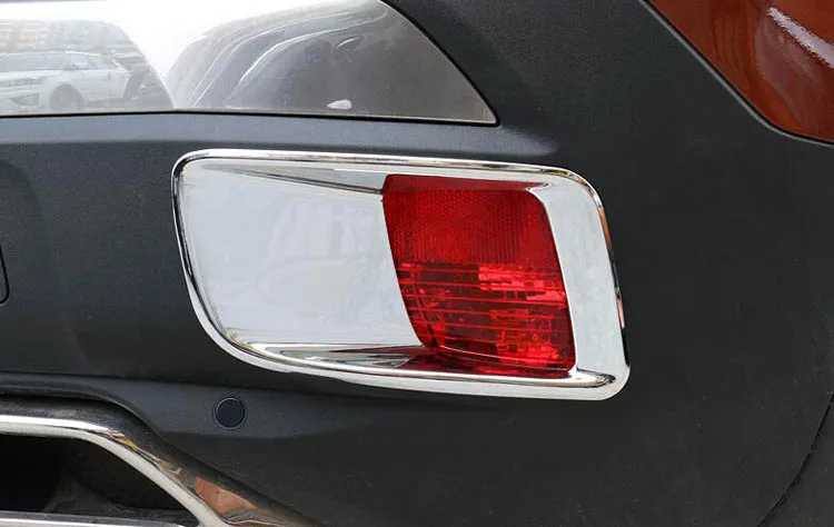 Rear Fog Light Lamp Cover Bezel Trim Foglight Frame Bumper Moulding Garnish Styling Sticker For Peugeot 3008 3008GT 2017 2018 | Автомобили