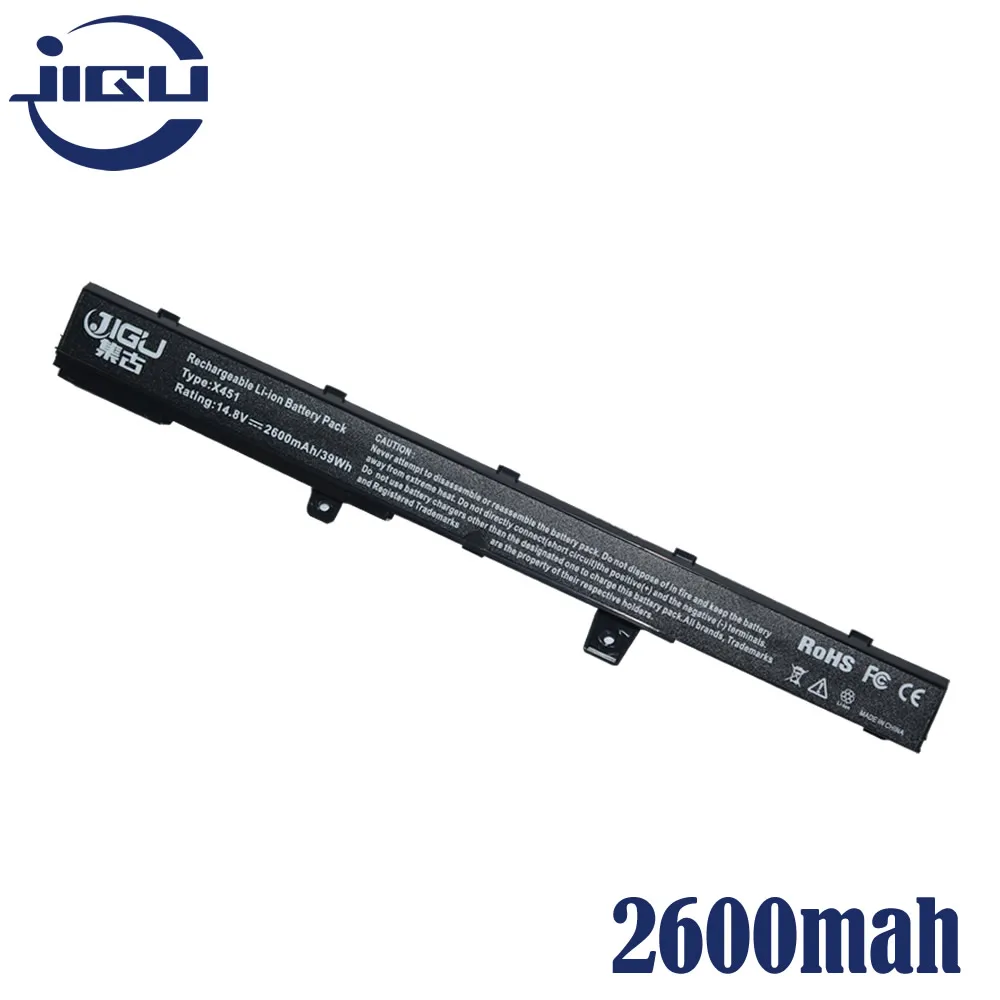 JIGU 14 8 в ноутбука Батарея A41N1308 A31N1319 0B110 00250100 для Asus X451 X551 X451C X451CA X551C X551CA серии|laptop