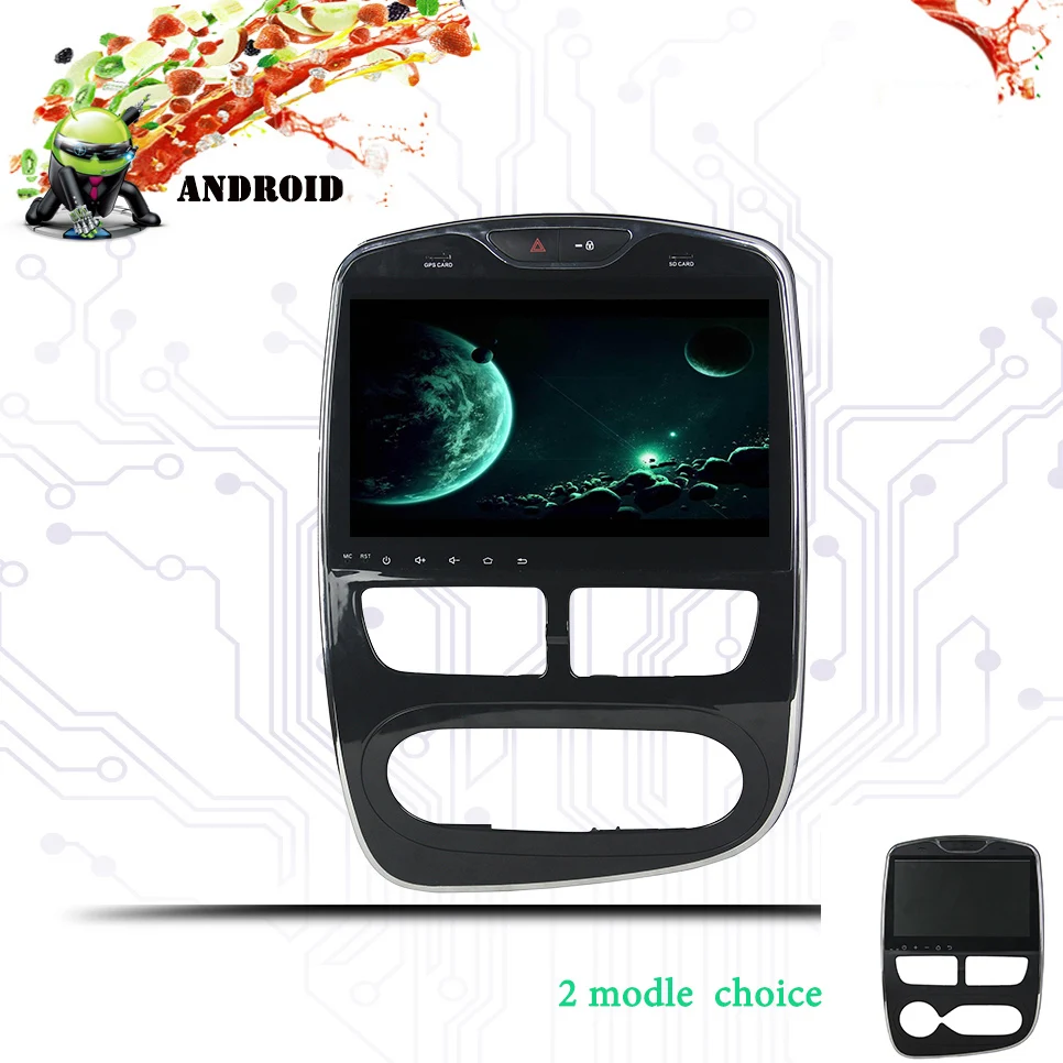 Android 10.0car мультимедийный плеер Радио 8 ядер 4 Гб RAM 64 ROM IPS экран DVD для Renault Clio 2016 2017