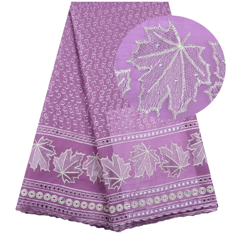 New Style Beautiful Fan Blade African Lace Fabric 2019 Swiss Voile Cotton With Stones In Switzerland 1562 | Дом и сад