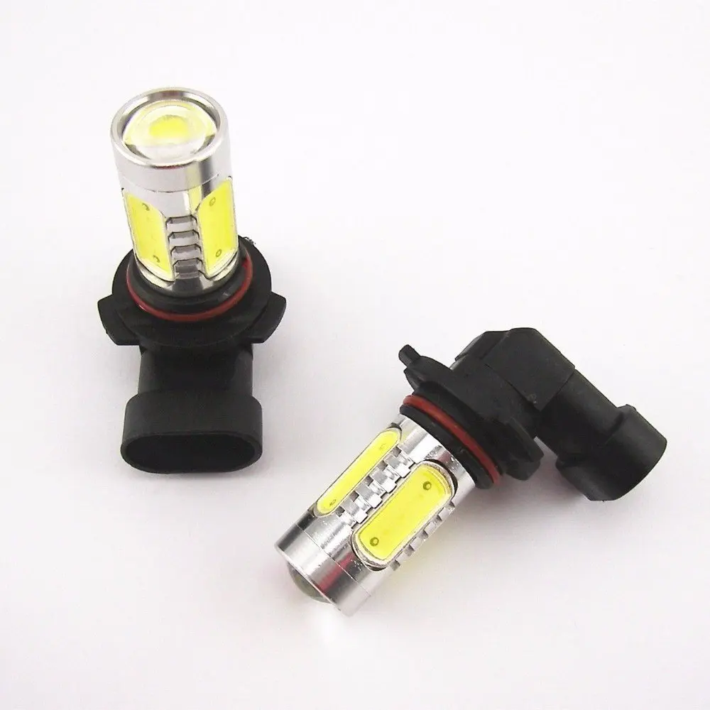 

2x 9006 HB4 9005 HB3 H8 H11 H10 P13W H16EU CREE Chips LED Plasma Projector Daytime Running Fog Light 7.5W DRL COB SMD