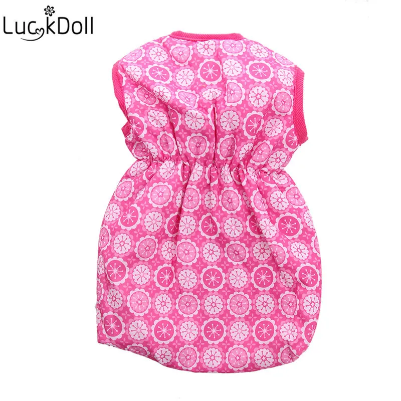 Кукла спальный мешок Fit18-inch Американский 43 см Кукла одежда аксессуары, лучший рождественский подарок для детей