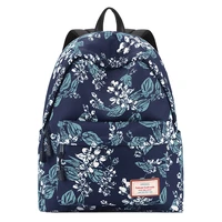 casual school backpack bag for teenager girls female travel laptop bags flower printed back pack women bagpack sac a dos 2020