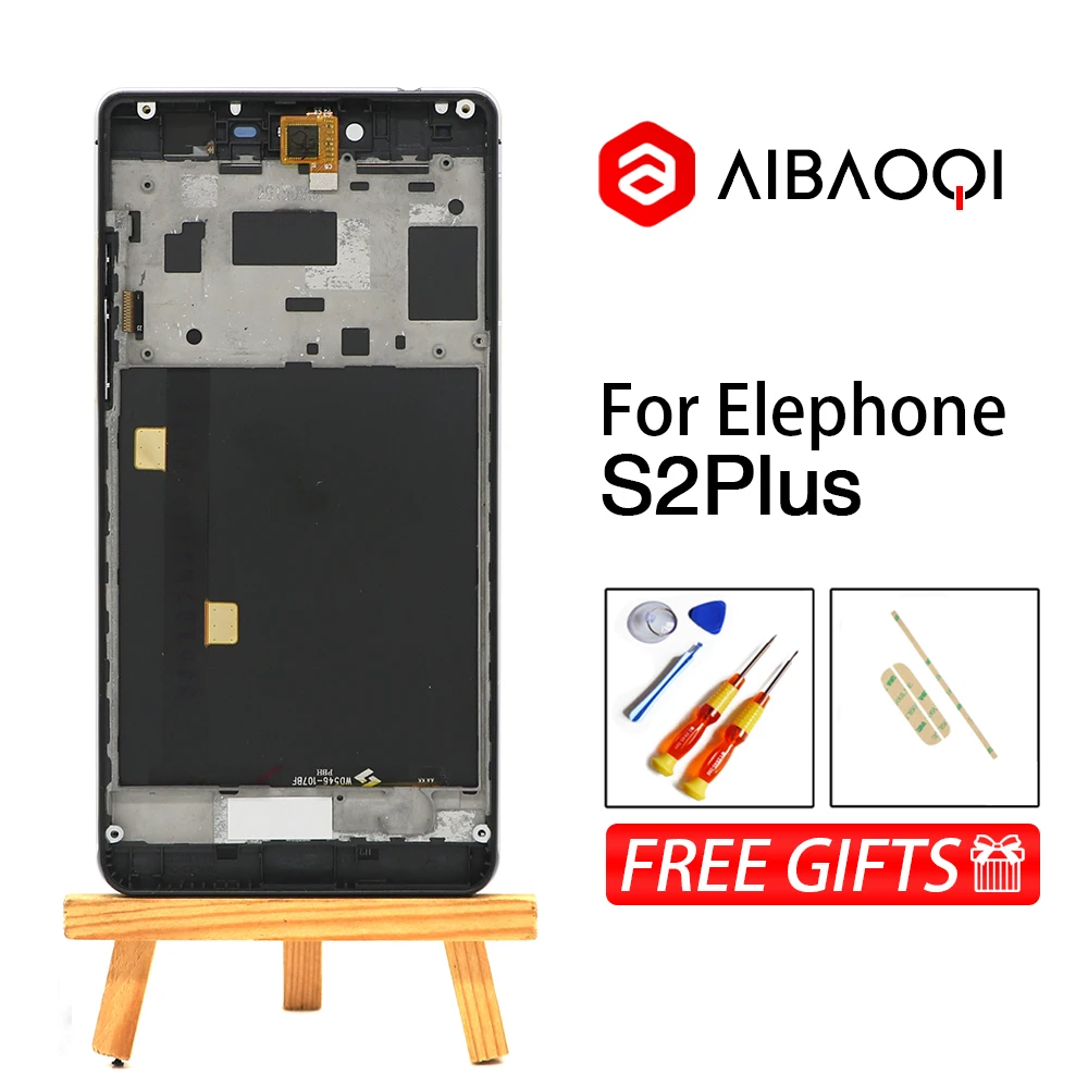 Elephone S2 Plus ЖК экран новый оригинальный дисплей + рамка Сенсорная панель Замена для