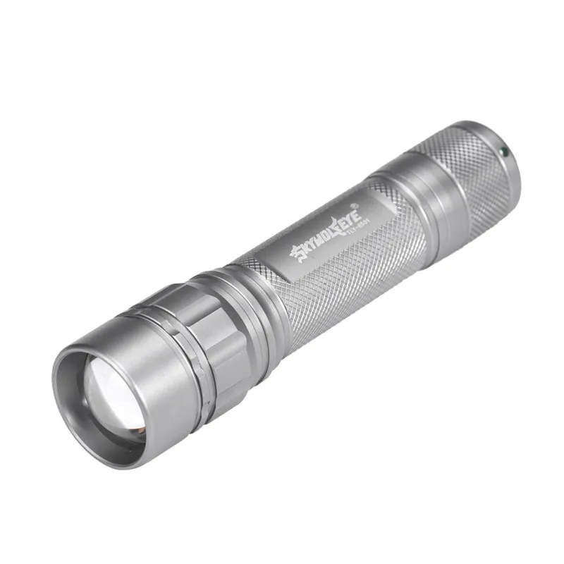 Фокус 3000 люмен 3 режима CREE XML XPE LED 18650 мощфонарь фонарик|Фонарики и осветительные