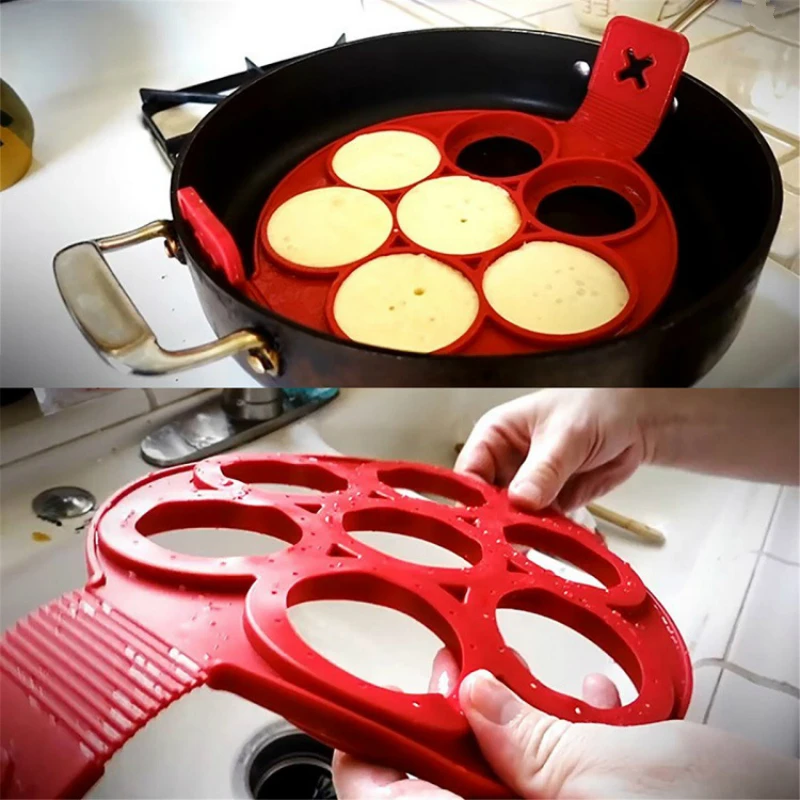 Комплект из 2 предметов для приготовления яиц антипригарным флиппин