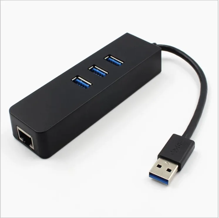 USB3.0 гигабитная Ethernet карта + 3 порта концентратор USB 0 гигабит Lan RJ45 сетевой адаптер
