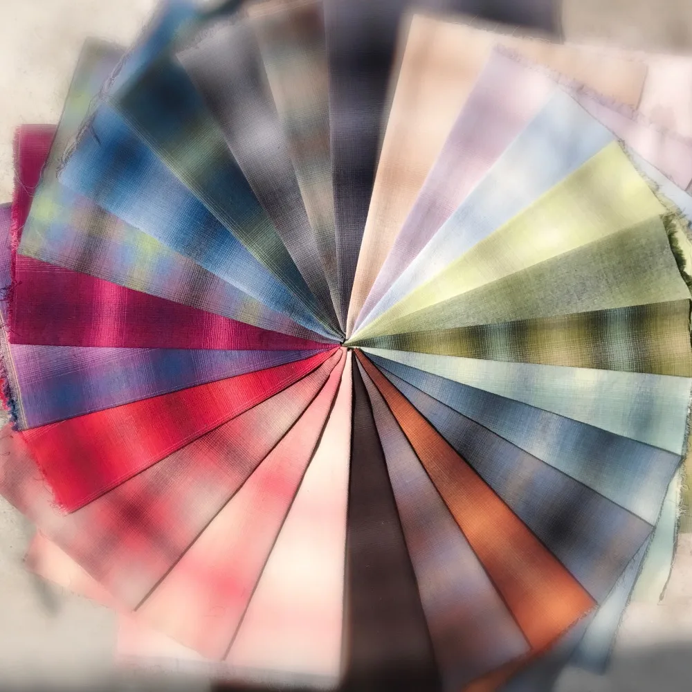 35х50 см 24-цветное практичное большое градиентное хлопковое первичное крашение ткань DIY ручной заплатки ткань.