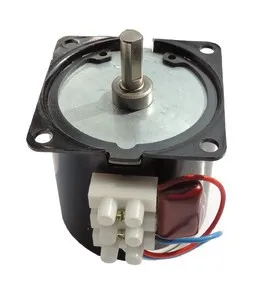 

AC gear motor with gearbox ,60KTYZ AC 220V 14W 40rpm forward and backward, Reversible Permanent magnet synchronous gear motor