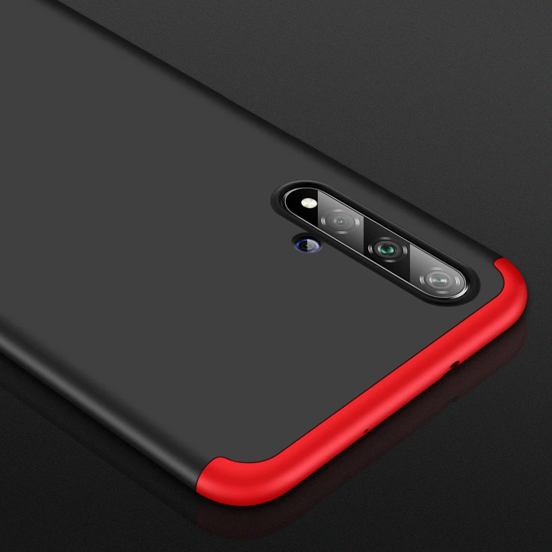 Роскошный оригинальный чехол для Huawei Honor 20 Pro с полной защитой магнитное кольцо