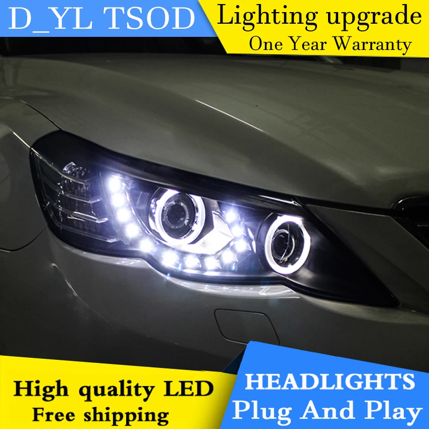 Car Styling Headlights for Toyota Reiz 2010-2013 LED Headlight Head Lamp Daytime Running Light DRL Bi-Xenon HID | Автомобили и