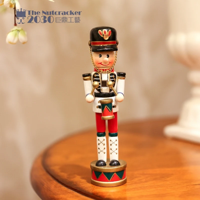 Новый 2 шт. 1 комплект 18 см высокий Рождественский праздник Щелкунчик цвета