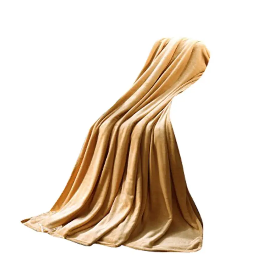 Небольшое супермягкое теплое одеяло 50*70 см однотонное микро плюшевое Флисовое