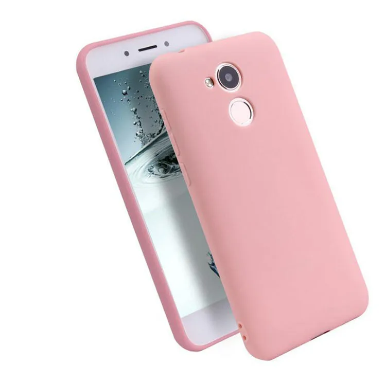 Женский чехол силиконовый мягкий из ТПУ для Huawei Honor 6A прозрачный матовый