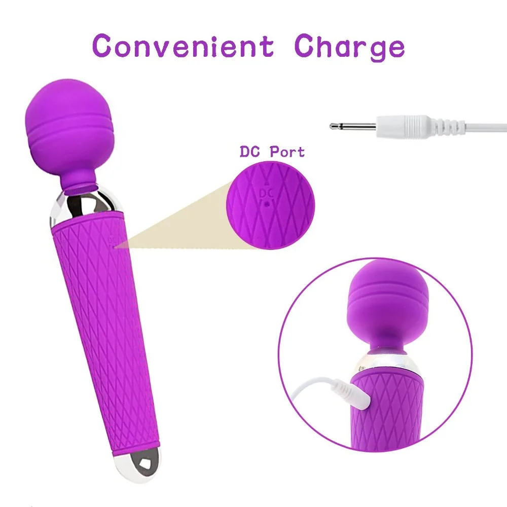 Супер мощный оральный клитор Вибраторы для женщин USB Перезаряжаемый вибратор AV в