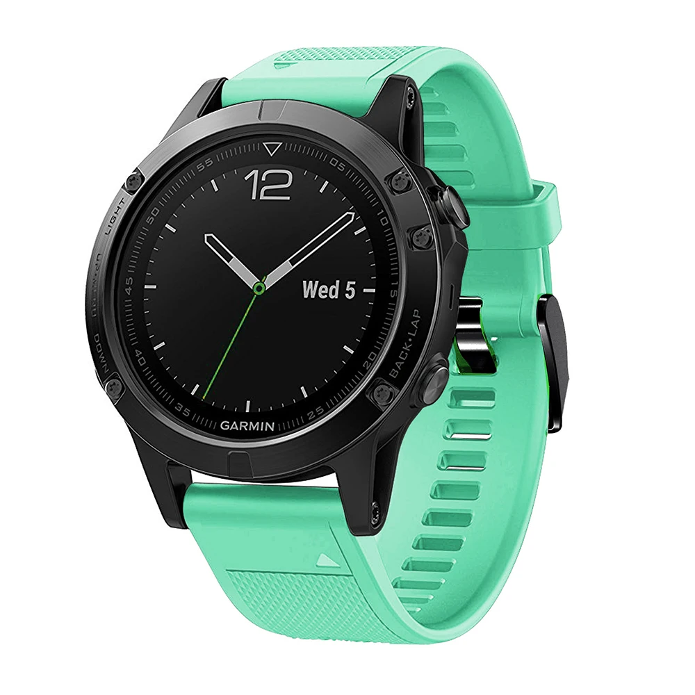 Для Garmin Fenix 5/5 plus Quick fit 22 мм браслет ремешок Смарт-часы силиконовый Easyfit ремешок для Forerunner 935/Approach S60