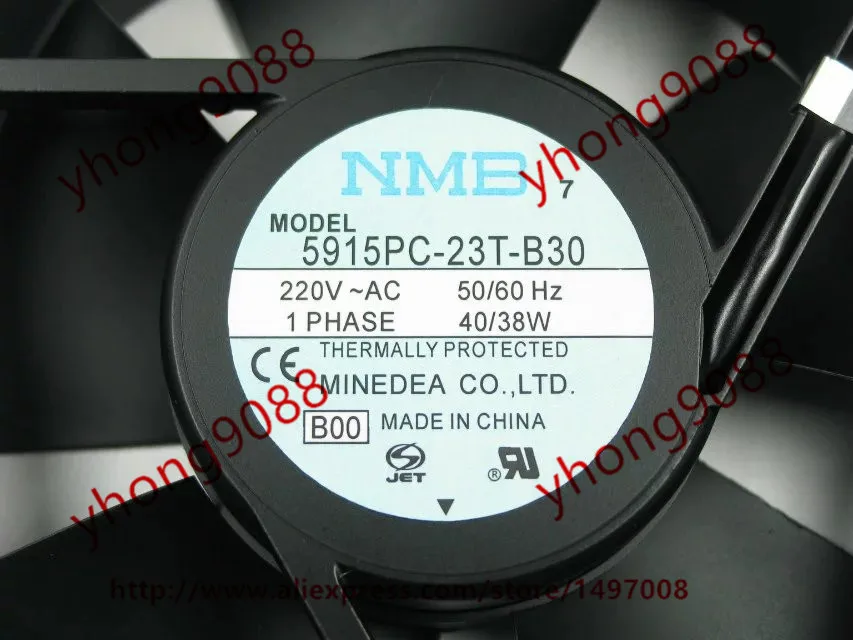 NMB MAT 5915PC 23T B30 B00 AC 230V 35W 172x150x38mm вентилятор охлаждения сервера|round fan|server fan230v fan |