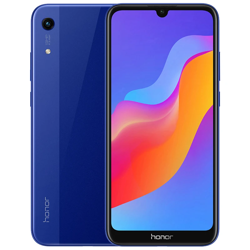 Глобальная версия оригинал Honor 8A 6 09 дюймов MTK6765 Android 9 0 8.0MP + 13.0MP камера 3020 мАч