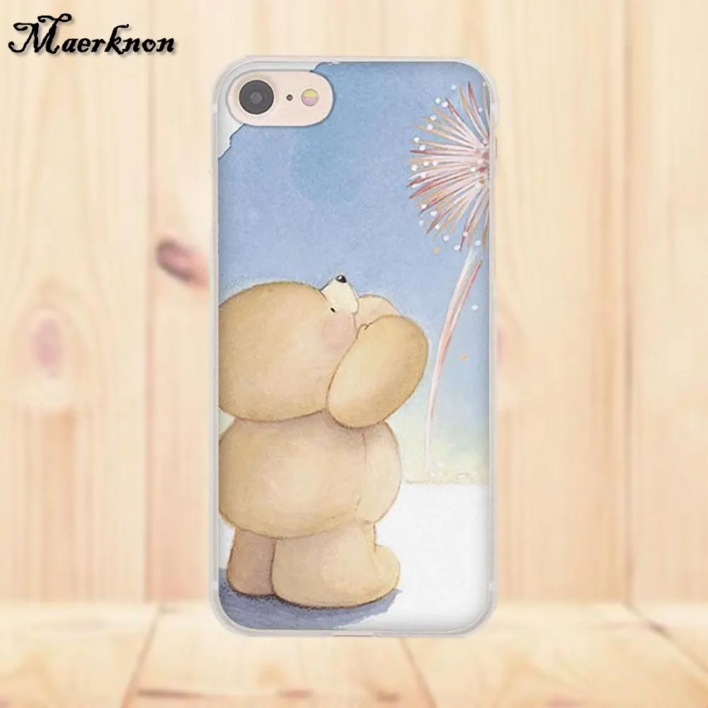 Soft TPU Phone Case Cover For Xiaomi Redmi 4 3 3S Pro Mi3 Mi4 Mi4i Mi4C Mi5 Mi5S Mi Max Note 2 Teddy Bear I Love You | Мобильные