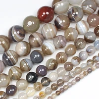 botswana agates 810121416mm round beads 1538cm for diy jewelry making we provide mixed wholesale for all items