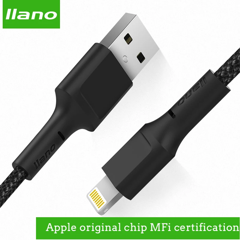 MFi кабель USB для iPhone 8X7 6 S Plus Lightning быстрой зарядки SE 5C usb передачи данных Apple Phone