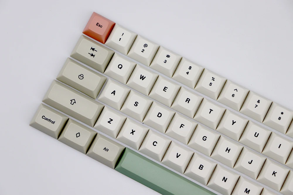 PBT DSA 9009 Keycap набор окрашенных ключей
